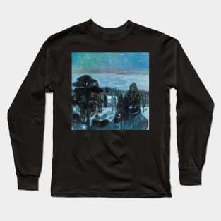 The White Night by Munch Long Sleeve T-Shirt